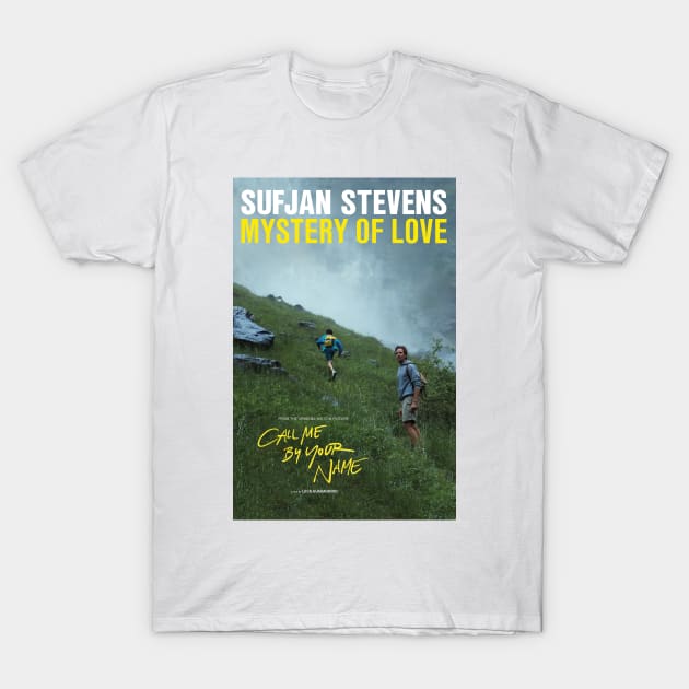 Call Me By Your Name (Movie) - Sufjan Stevens T-Shirt by mjsblues